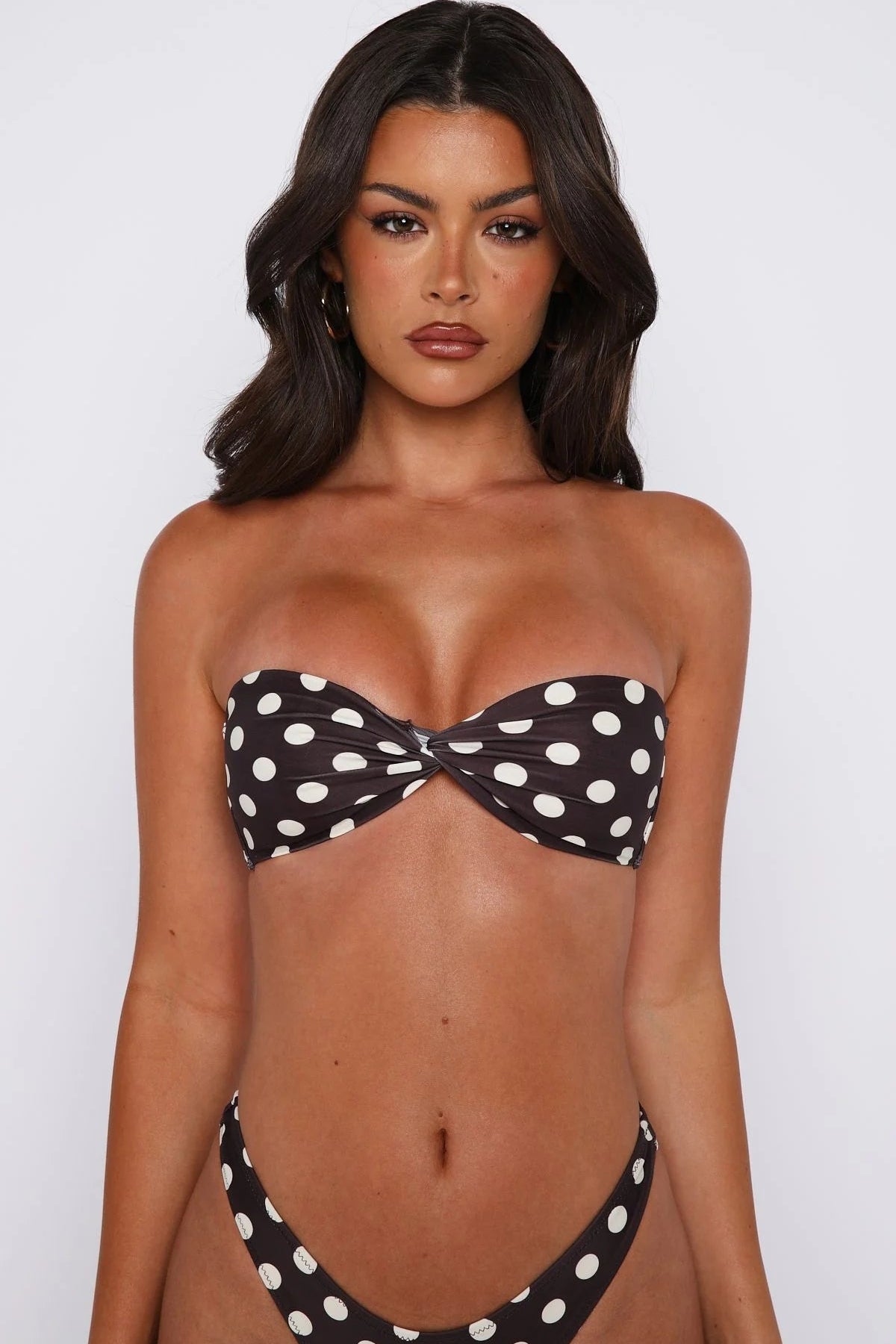 The Pois Bikini Set – Noir