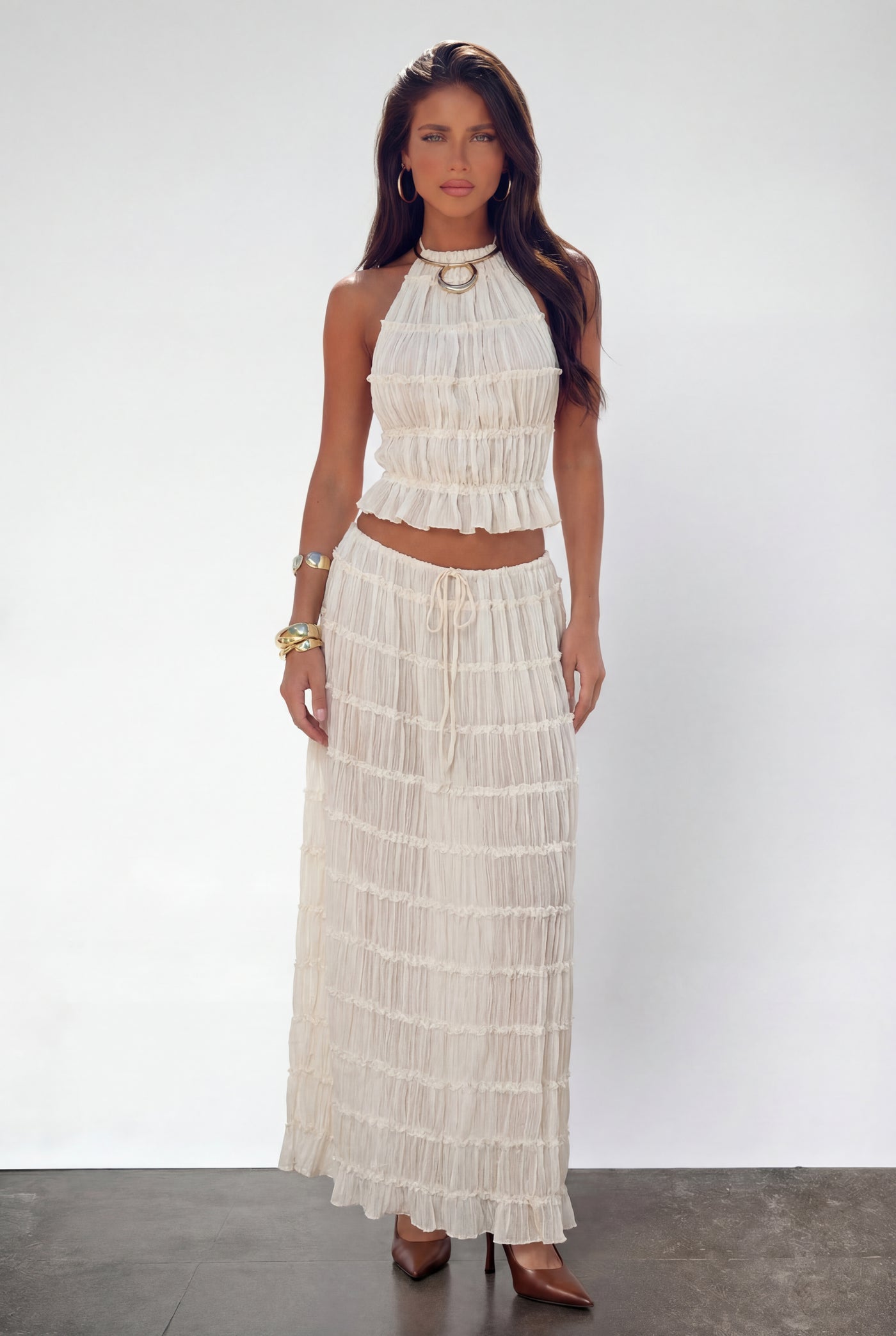 Elysia Ivory Maxi 2 Pieces