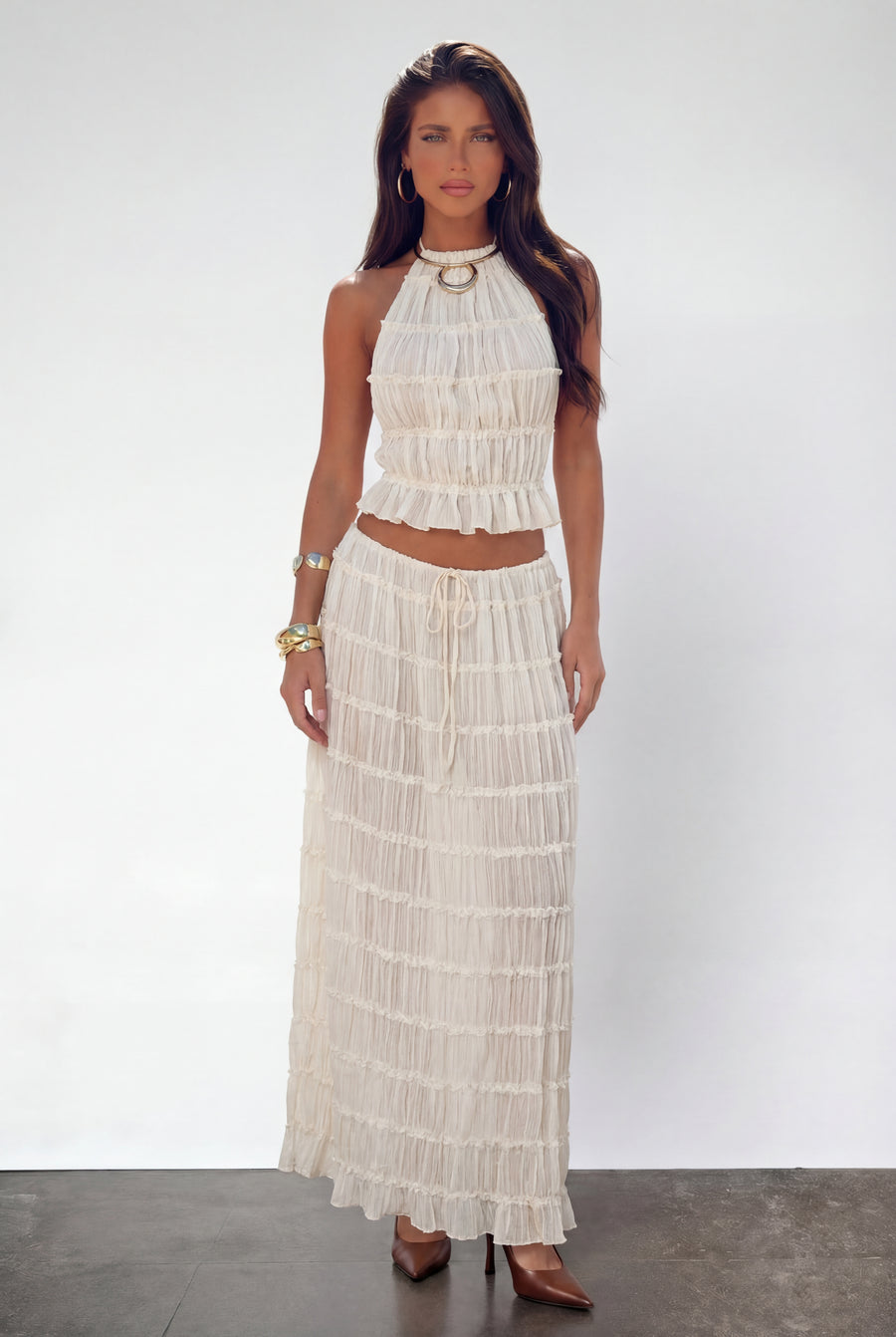Elysia Ivory Maxi 2 Pieces