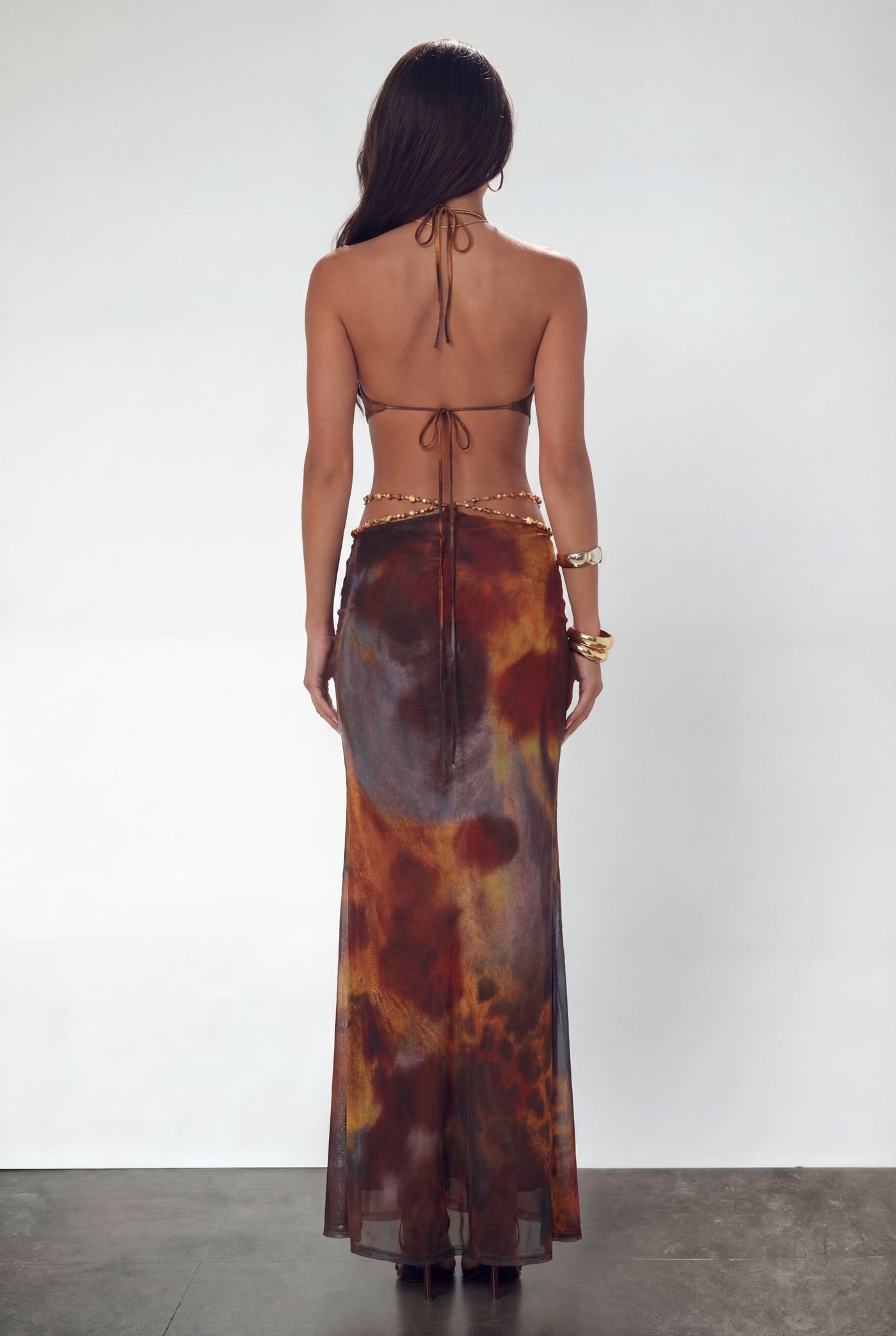 Flame Blossom Night Dress