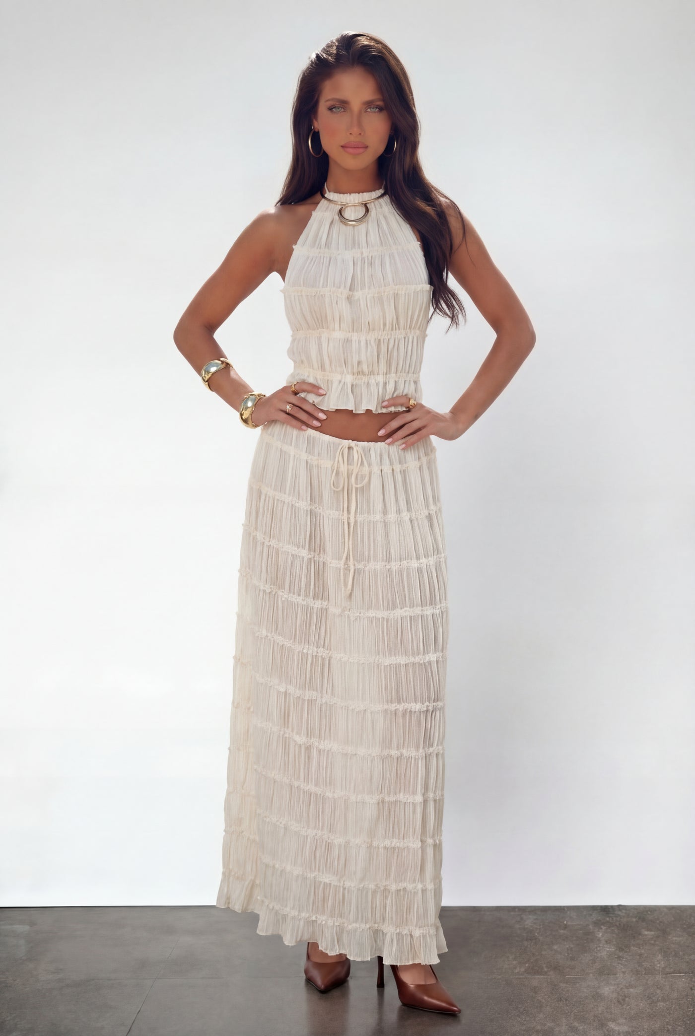 Elysia Ivory Maxi 2 Pieces